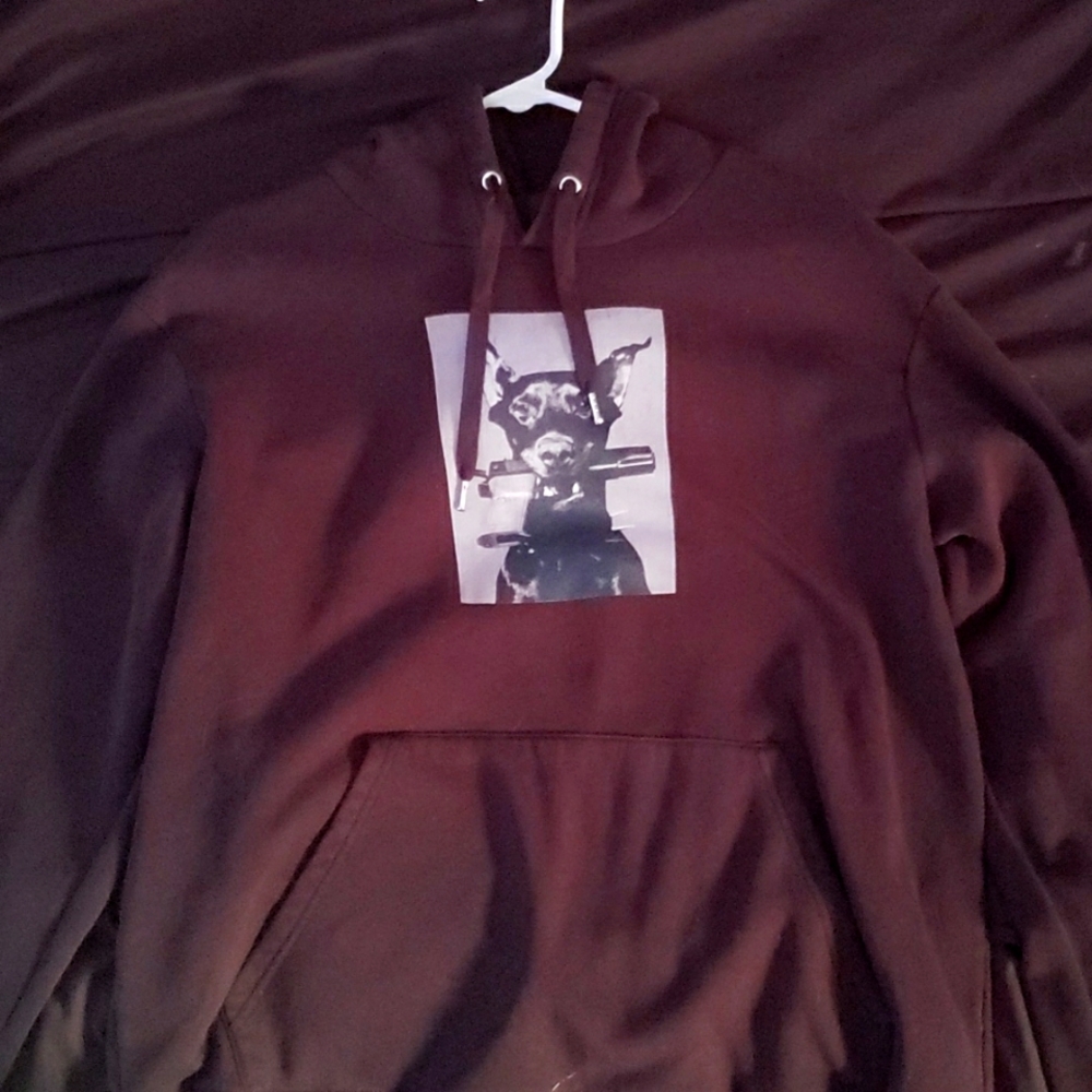 Black Doberman hoodie